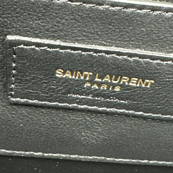 YVES SAINT LAURENT Solferino Medium Leather Shoulder Bag Black