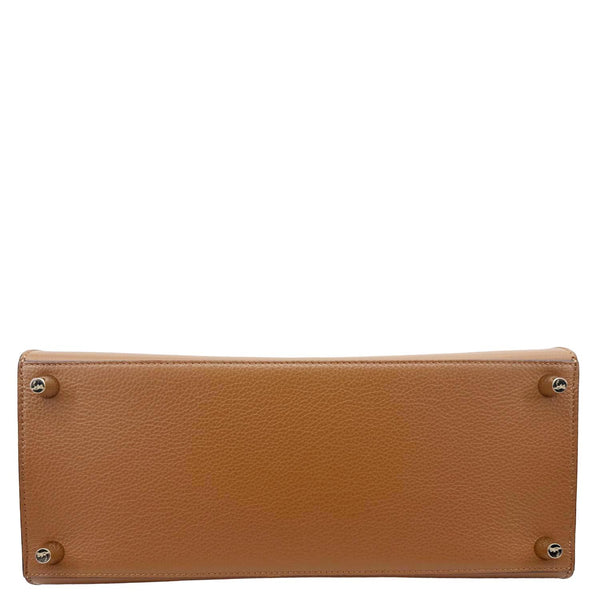 CHRISTIAN LOUBOUTIN Paloma Large Leather Tote Bag Brown