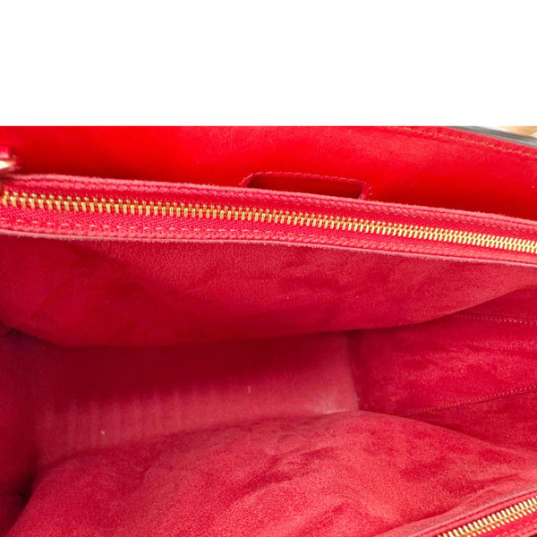 CHRISTIAN LOUBOUTIN Paloma Large Leather Tote Bag Brown