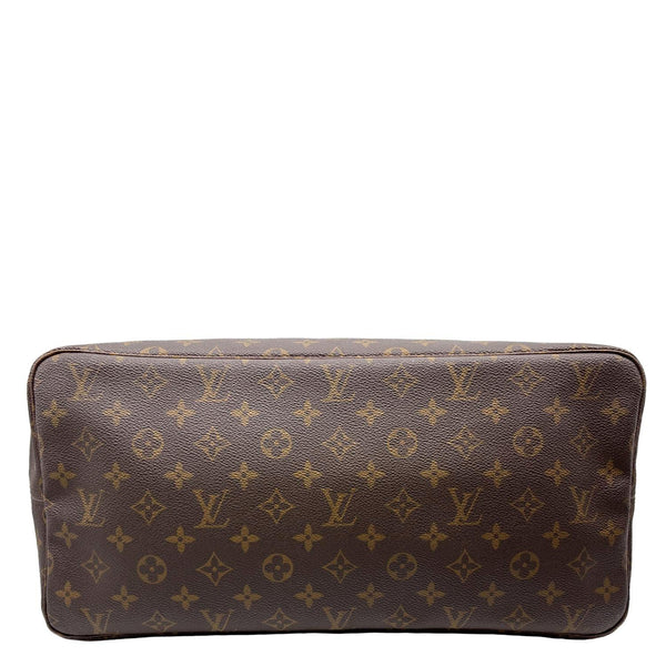 LOUIS VUITTON Neverfull GM Monogram Canvas Tote Bag Brown