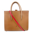 CHRISTIAN LOUBOUTIN Paloma Large Leather Tote Bag Brown