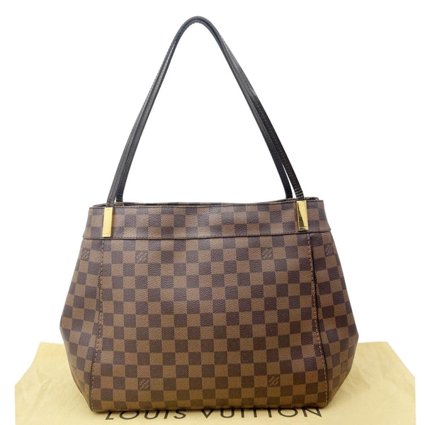 LOUIS VUITTON Marylebone GM Damier Ebene Shoulder Bag Brown