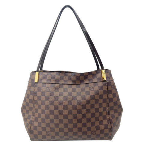 LOUIS VUITTON Marylebone GM Damier Ebene Shoulder Bag Brown