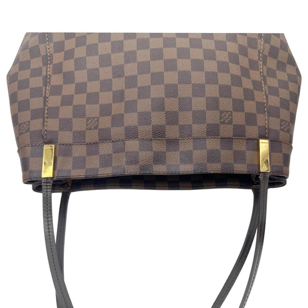 LOUIS VUITTON Marylebone GM Damier Ebene Shoulder Bag Brown