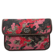 GUCCI Ophidia Camouflage GG Supreme Canvas Belt Bag Pink 752597