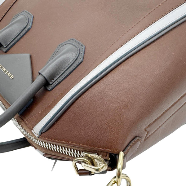 GIVENCHY Antigona Medium Leather Satchel Bag Tricolor