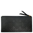 LOUIS VUITTON Monogram Empreinte Leather Insert Black