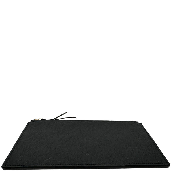 LOUIS VUITTON Monogram Empreinte Leather Insert Black