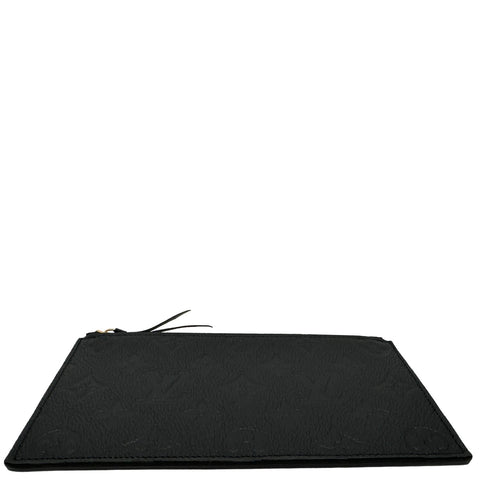 LOUIS VUITTON Monogram Empreinte Leather Insert Black