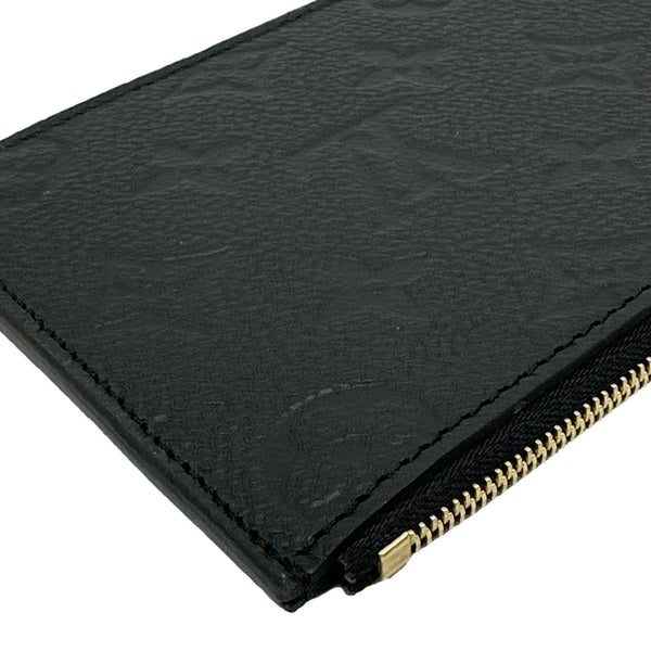 LOUIS VUITTON Monogram Empreinte Leather Insert Black