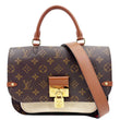 LOUIS VUITTON Vaugirard Monogram Canvas Shoulder Bag Brown