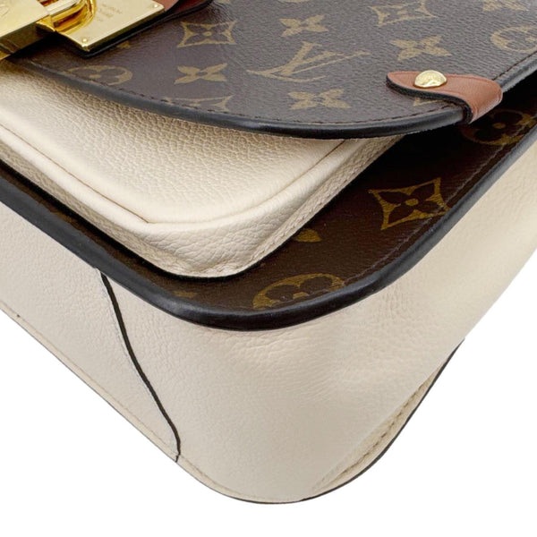 LOUIS VUITTON Vaugirard Monogram Canvas Shoulder Bag Brown