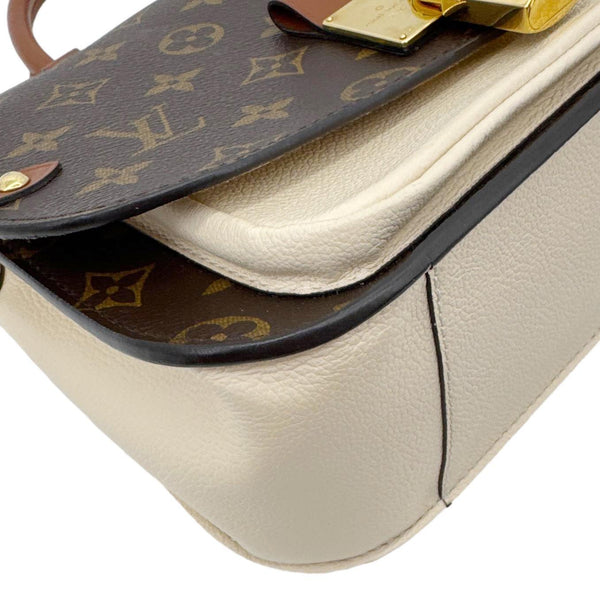 LOUIS VUITTON Vaugirard Monogram Canvas Shoulder Bag Brown