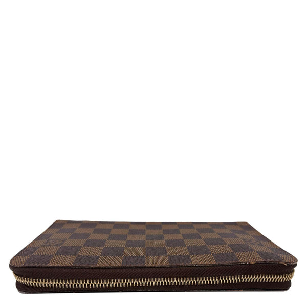 LOUIS VUITTON Damier Ebene Organizer Wallet Brown