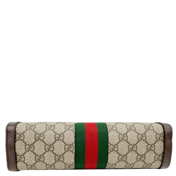 GUCCI Ophidia Small Web GG Supreme Canvas Shoulder Bag Beige 503877