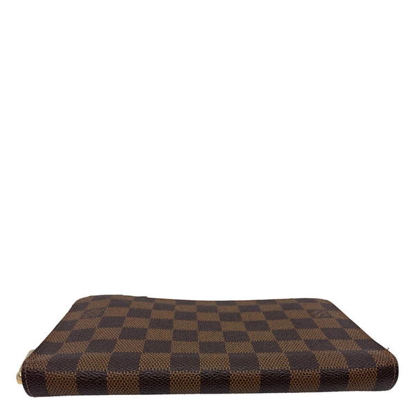 LOUIS VUITTON Damier Ebene Organizer Wallet Brown