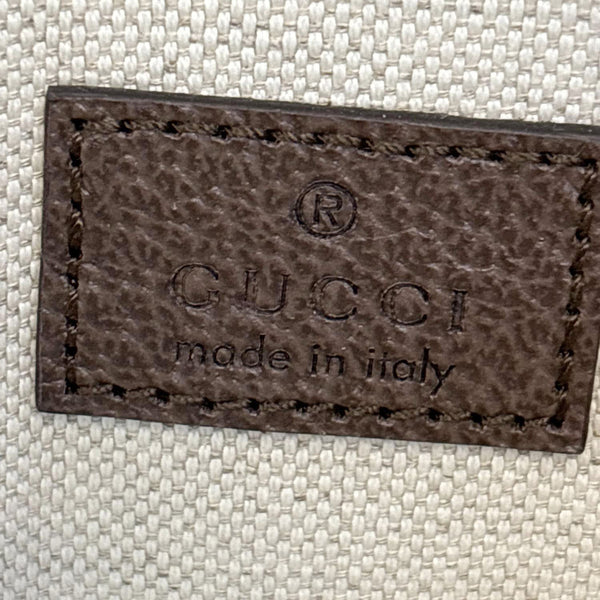 GUCCI Camouflage GG Supreme Canvas Belt Bag Green 752597