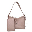 LOUIS VUITTON Carryall PM Monogram Empreinte Leather Shoulder Bag Pink