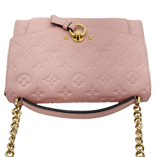 LOUIS VUITTON Blanche BB Empreinte Leather Shoulder Bag Rose Poudre