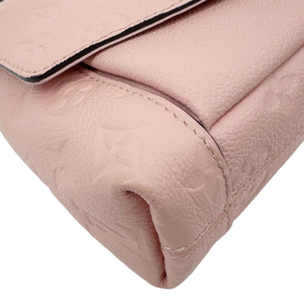 LOUIS VUITTON Blanche BB Empreinte Leather Shoulder Bag Rose Poudre