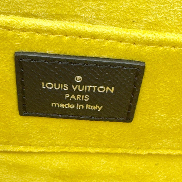 LOUIS VUITTON Dauphine Mini Monogram LV Pop Crossbody Bag Navy Blue