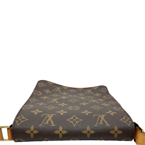 LOUIS VUITTON Musette Salsa Monogram Canvas Shoulder Bag Brown
