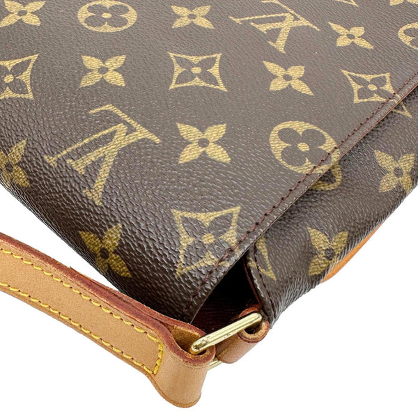LOUIS VUITTON Musette Salsa Monogram Canvas Shoulder Bag Brown