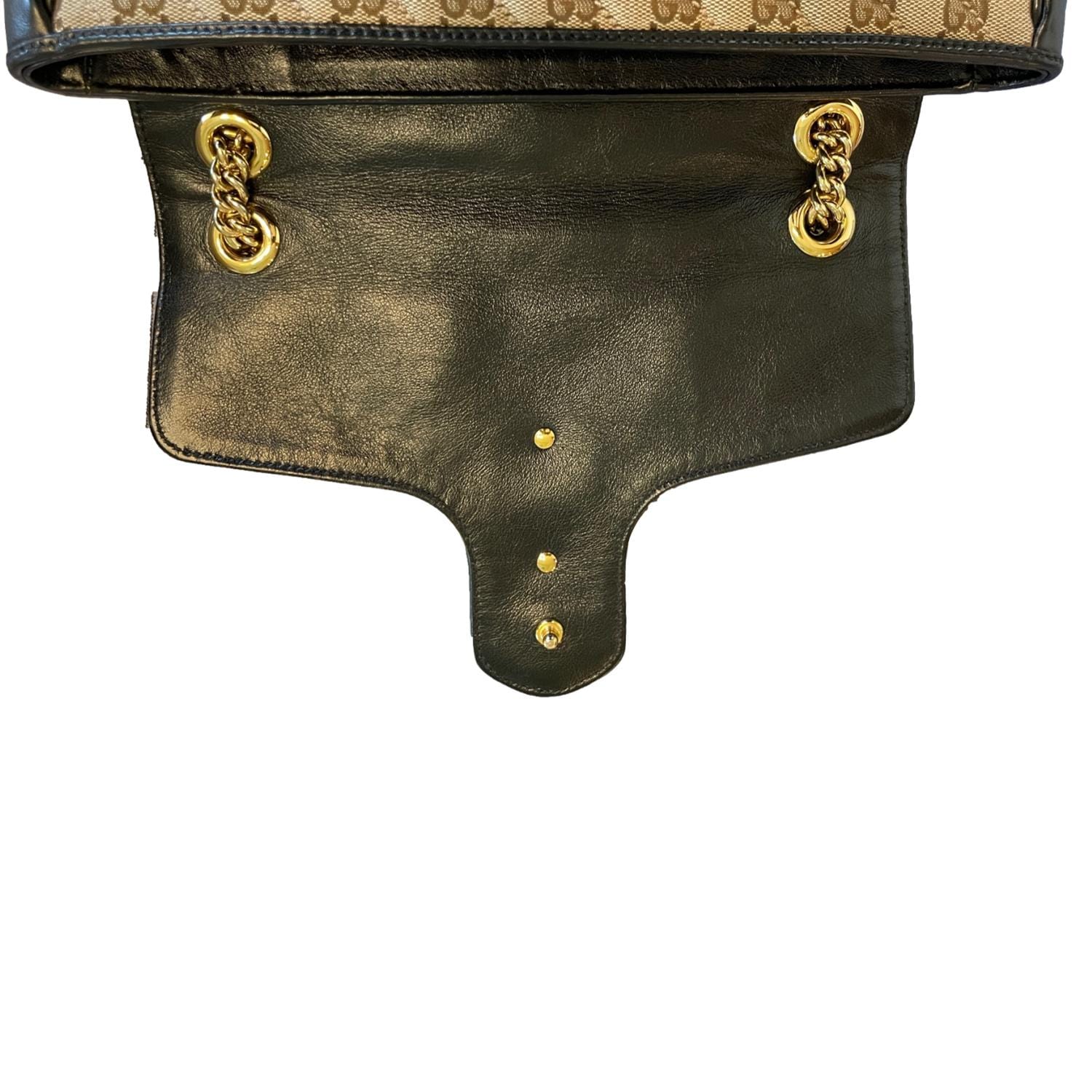 Gucci x Tom Ford Black Leather Gold Horsebit Chain Clutch Shoulder Flap Bag  For Sale at 1stDibs