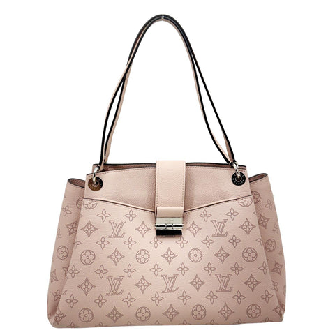 LOUIS VUITTON Sevres Mahina Leather Tote Bag Magnolia