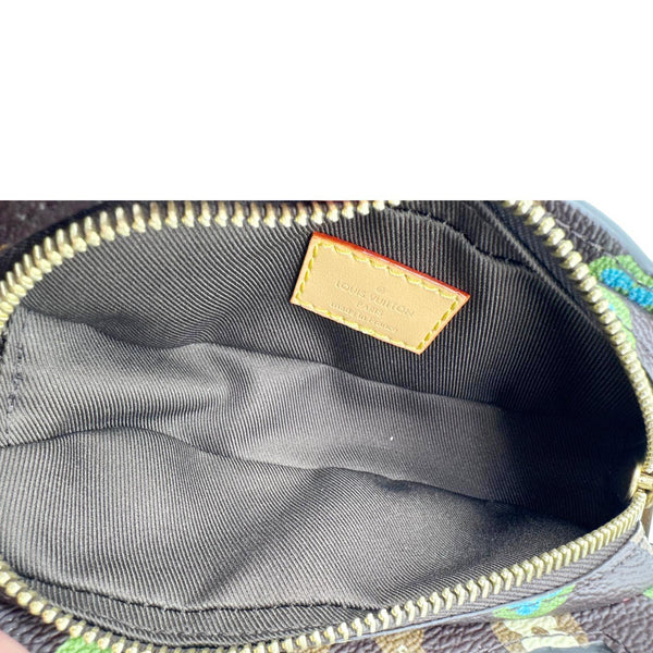 LOUIS VUITTON X Tyler The Creator Dog On Strap Monogram Craggy Canvas Crossbody Bag Brown