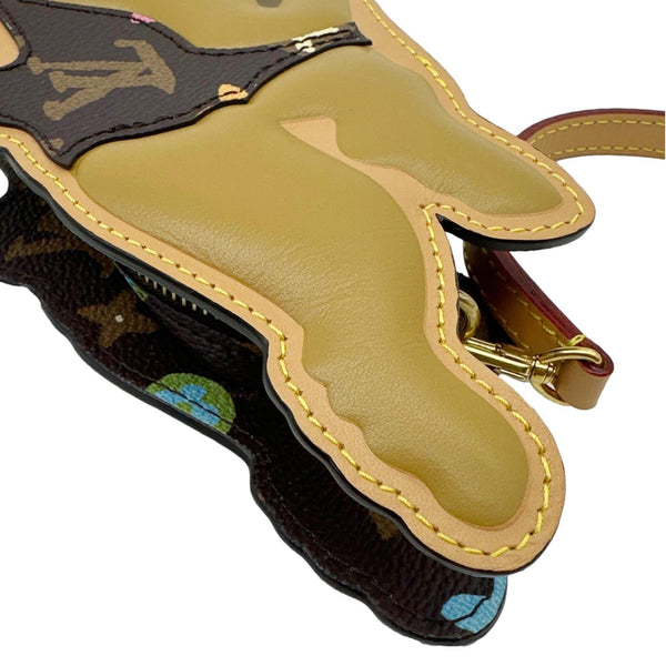 LOUIS VUITTON X Tyler The Creator Dog On Strap Monogram Craggy Canvas Crossbody Bag Brown