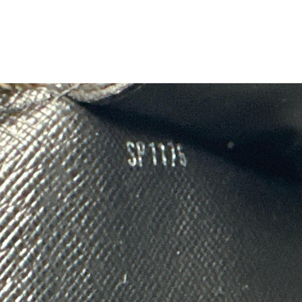 LOUIS VUITTON Twist Studded Calfskin Monogram Canvas Chain Crossbody Bag Black