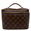 LOUIS VUITTON Nice BB Toiletry Monogram Canvas Vanity Case Brown