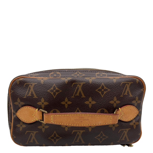 LOUIS VUITTON Nice BB Toiletry Monogram Canvas Vanity Case Brown