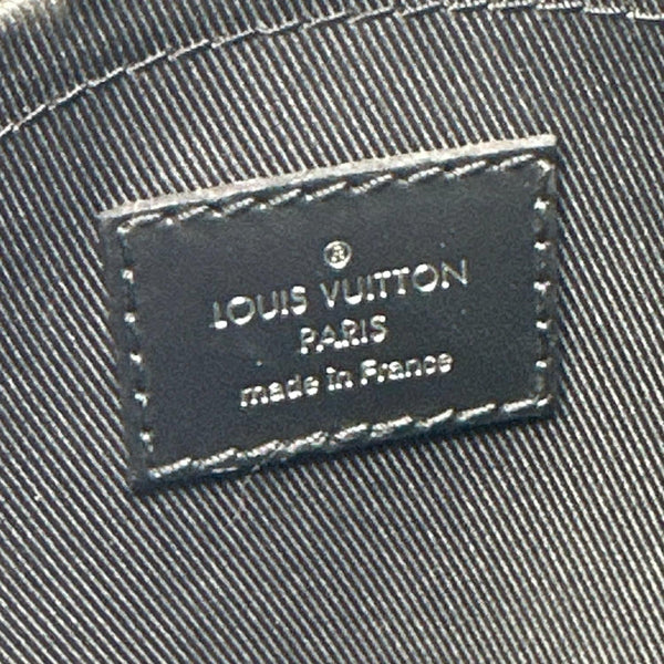 LOUIS VUITTON Steamer Monogram Eclipse Messenger Bag Black