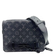 LOUIS VUITTON Steamer Monogram Eclipse Messenger Bag Black