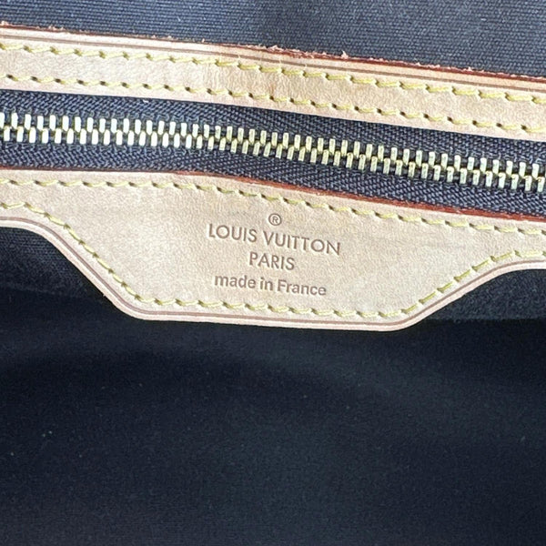 LOUIS VUITTON Brea MM Monogram Vernis Satchel Bag Amarante