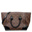 LOUIS VUITTON Phenix Monogram Canvas Shoulder Bag Black