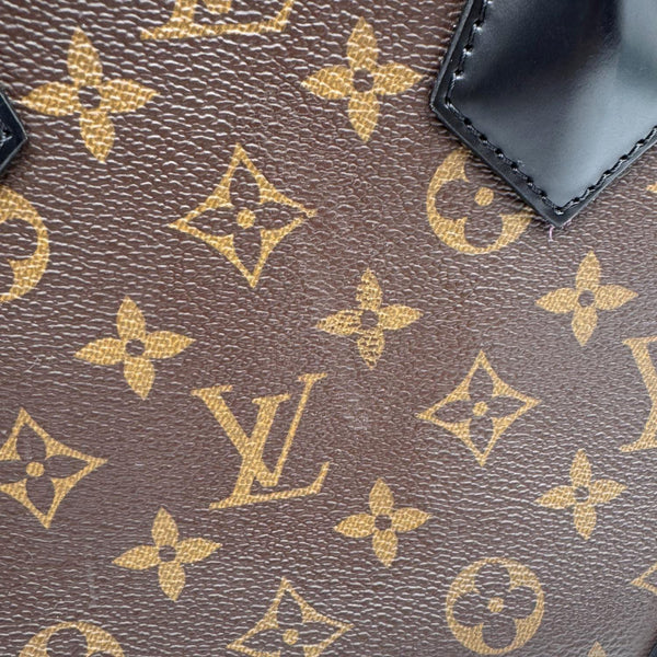 LOUIS VUITTON Phenix Monogram Canvas Shoulder Bag Black