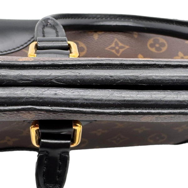 LOUIS VUITTON Phenix Monogram Canvas Shoulder Bag Black