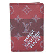 LOUIS VUITTON Monogram Heritage Canvas Pocket Organizer Red