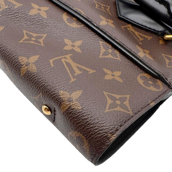 LOUIS VUITTON Phenix Monogram Canvas Shoulder Bag Black