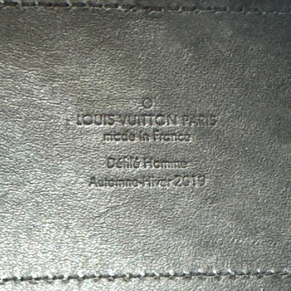 LOUIS VUITTON Soft Trunk Taurillon Monogram Mesh Crossbody Bag Black