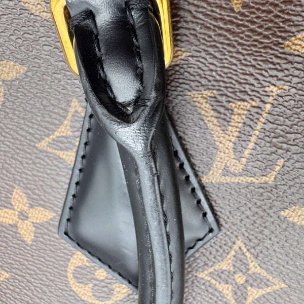 LOUIS VUITTON Phenix Monogram Canvas Shoulder Bag Black