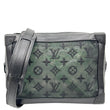 LOUIS VUITTON Soft Trunk Taurillon Monogram Mesh Crossbody Bag Black