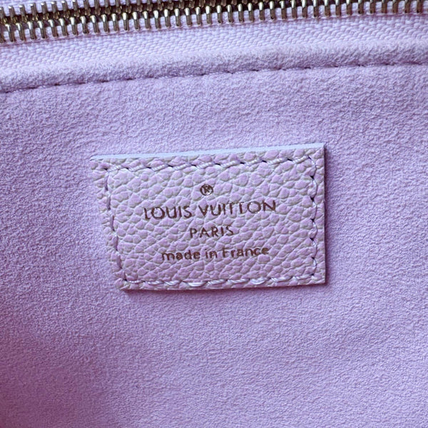LOUIS VUITTON Stardust Onthego PM Monogram Empreinte Tote Bag Light Pink