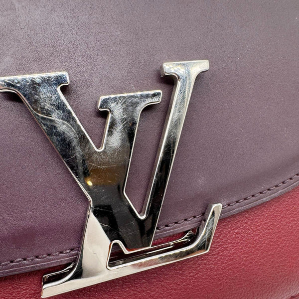 LOUIS VUITTON Vivienne Smooth Calfskin Leather Shoulder Bag Burgundy