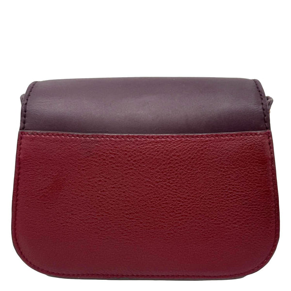LOUIS VUITTON Vivienne Smooth Calfskin Leather Shoulder Bag Burgundy