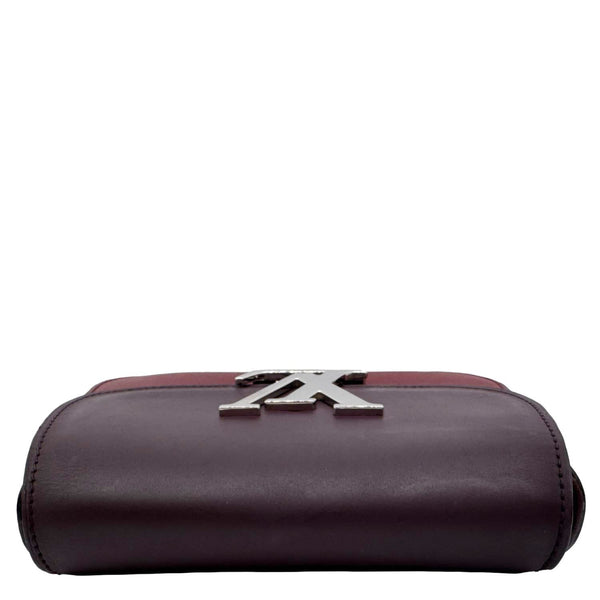 LOUIS VUITTON Vivienne Smooth Calfskin Leather Shoulder Bag Burgundy
