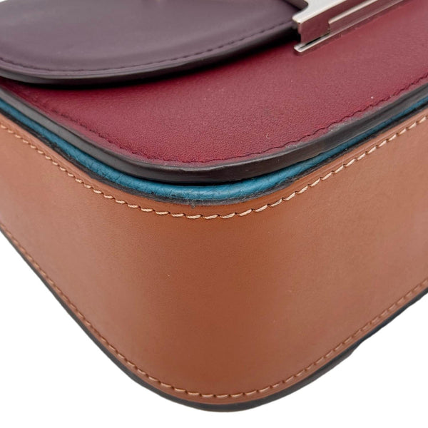 LOUIS VUITTON Vivienne Smooth Calfskin Leather Shoulder Bag Burgundy